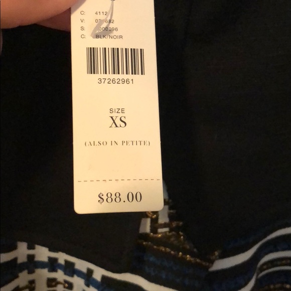 NWT Anthropologie Deletta XS Peplum top - Picture 3 of 3